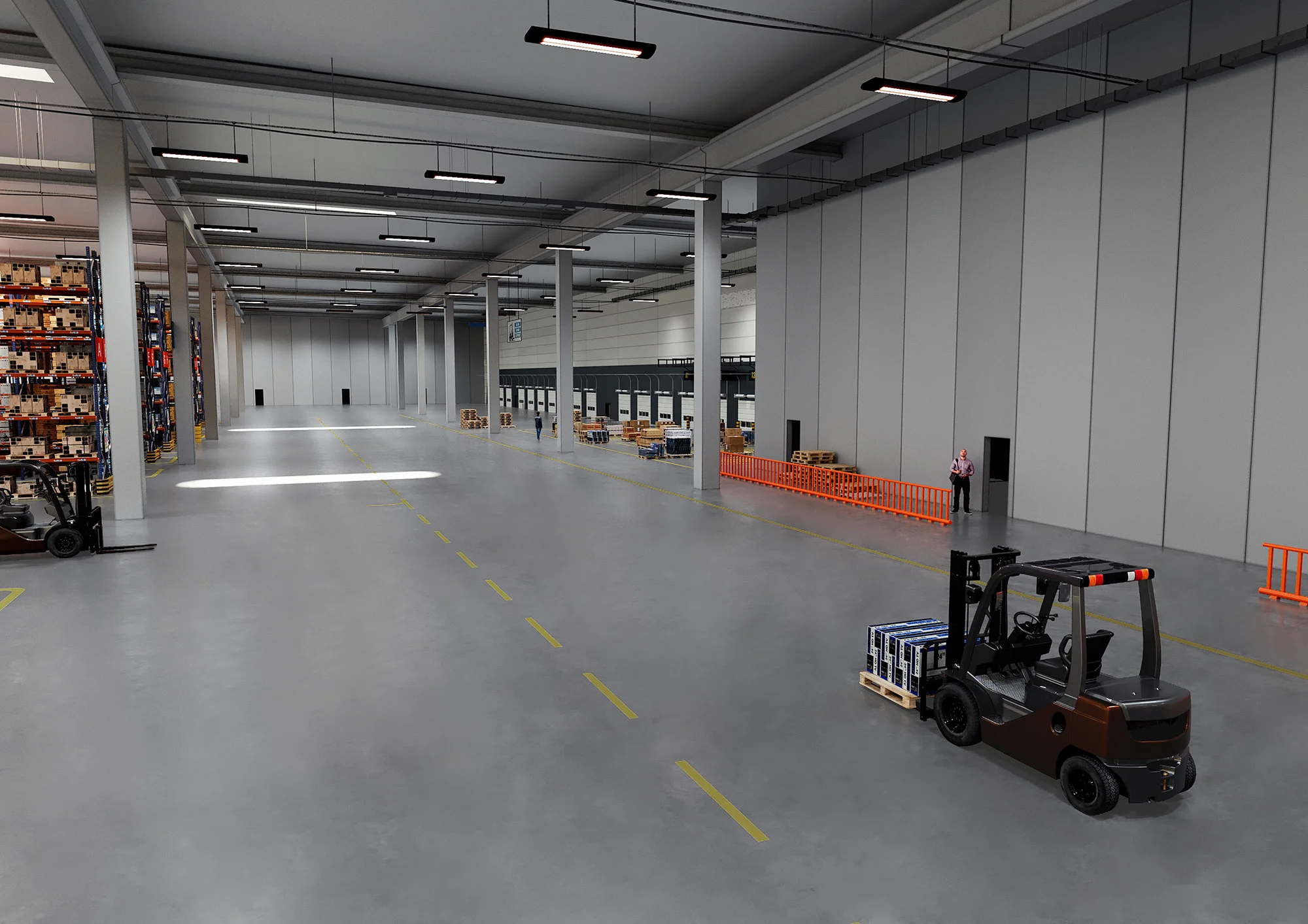 Vista interno magazzino d1 weerts venezia park weerts logistcs park - WLP Venice Park